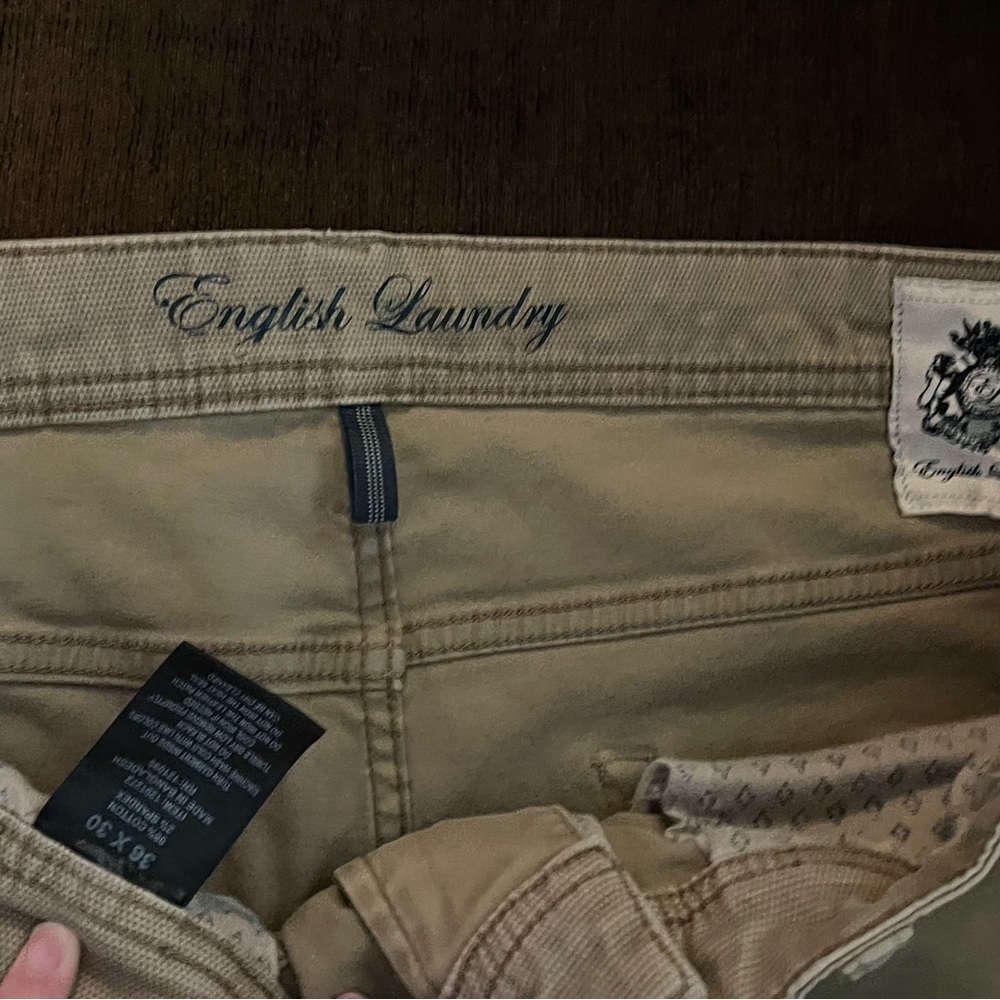Men’s khaki English Laundry pants size 36 x 30